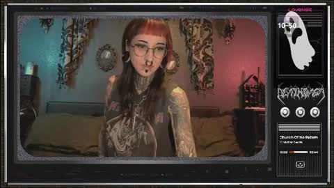 Snapshot of 666deathgasm chatting on 7, 7, 2026 Juune online show from 7, 7, 2026