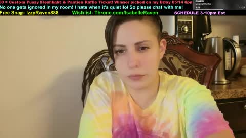 IsabelleRaven online show from 28, 4, 2026