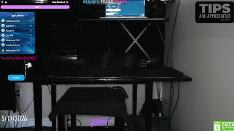 Snapshot of _olivia1_ chatting on 17, 5, 2026 Olivia online show from 17, 5, 2026