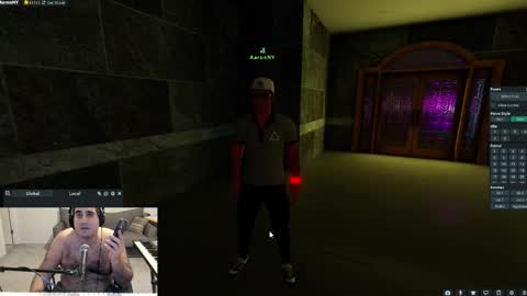 Snapshot of aaroleplayer chatting on 22, 12, 2025 Aaron online show from 22, 12, 2025