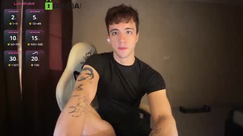 Snapshot of adampolerno chatting on 1, 7, 2026 Hi Im Adam Glad to see u here 3 And its my first day online show from 1, 7, 2026