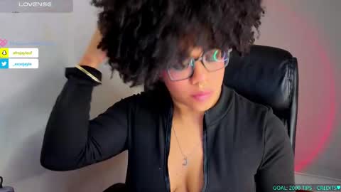 Snapshot of afrojayleof chatting on 26, 10, 2025 Jayle online show from 26, 10, 2025