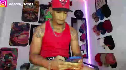 Snapshot of aharon_sexo1 chatting on 12, 1, 2025 Aharon  Zamora online show from 12, 1, 2025