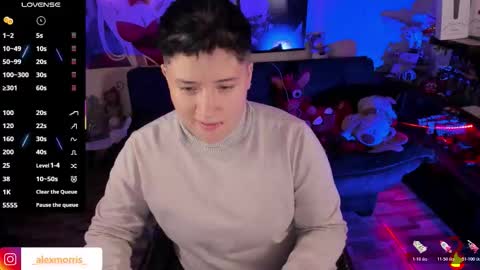 ALEXXX MORRIS online show from 4, 12, 2025