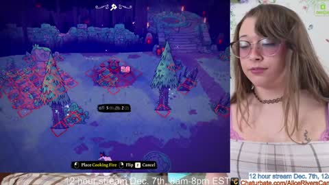 Snapshot of aliceriverscam chatting on 7, 12, 2024 Alice Rivers ---- Enter my public Discord- online show from 7, 12, 2024