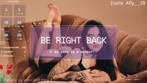 Ally  online show from 29, 1, 2025