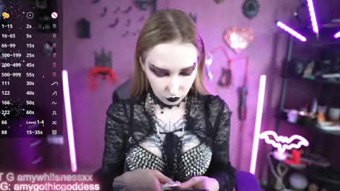 Amy switch Goddess divine Mistress   online show from 25, 5, 2026