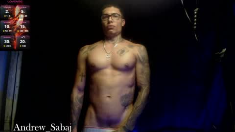 andrew sabaj online show from 31, 3, 2026