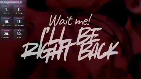 Snapshot of angelikadark6 chatting on 30, 11, 2025 TELEGRAM online show from 30, 11, 2025