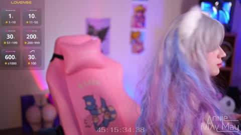 Snapshot of annie_may_may chatting on 25, 1, 2025 Annie May online show from 25, 1, 2025