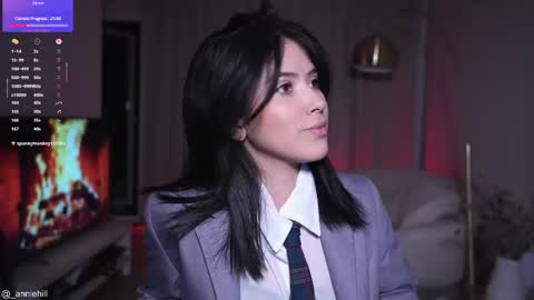 Snapshot of anniehillofficial_ chatting on 11, 10, 2025 anniehillofficial_ online show from 11, 10, 2025