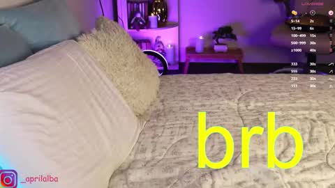 Snapshot of aprilinalba chatting on 15, 11, 2025 ALEKSANDRA POLYAKOVA online show from 15, 11, 2025