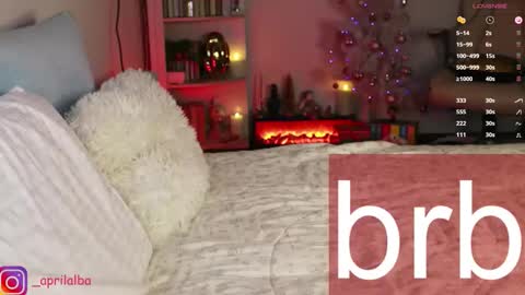 Snapshot of aprilinalba chatting on 29, 11, 2025 ALEKSANDRA POLYAKOVA online show from 29, 11, 2025