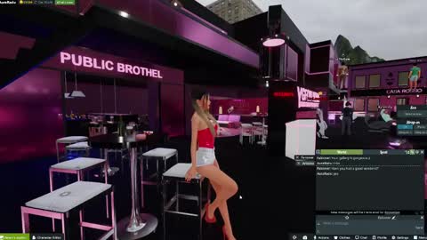 Snapshot of aurard chatting on 2, 12, 2024 AuRaRD online show from 2, 12, 2024