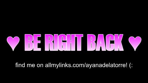 Snapshot of ayanadelatorre chatting on 7, 2, 2026 Ayana Delatorre online show from 7, 2, 2026