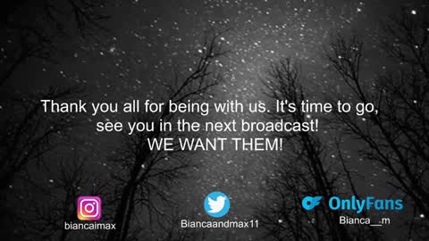 Snapshot of bianca_and_maxwell chatting on 3, 2, 2025 bianca and maxwell online show from 3, 2, 2025