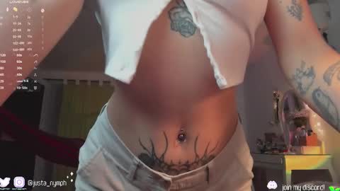   Im Nym  Justa nymph on twitter and IG online show from 18, 1, 2025