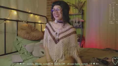   Im Nym  Justa nymph on twitter and IG online show from 20, 2, 2026