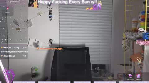 Snapshot of bunnycheekz chatting on 9, 12, 2024 Tokki bunny online show from 9, 12, 2024