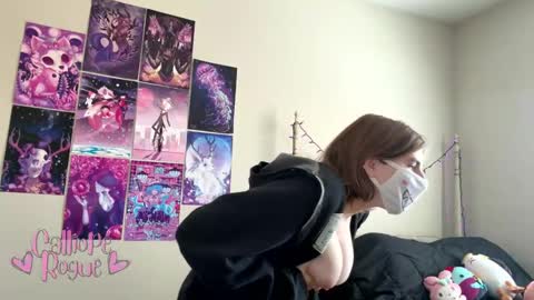 Snapshot of callioperogue chatting on 7, 10, 2025 Calliope Rogue online show from 7, 10, 2025