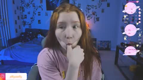 Snapshot of callmeeffy chatting on 23, 10, 2025 Effyblonde follow my telegram channel for more content3 online show from 23, 10, 2025