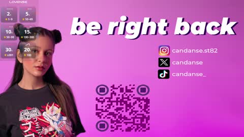 Candase online show from 9, 1, 2025