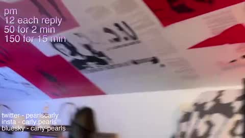 Carly Pearls online show from 15, 2, 2025