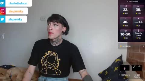 Snapshot of charlotbelucci_ chatting on 18, 12, 2025 Ale punky online show from 18, 12, 2025