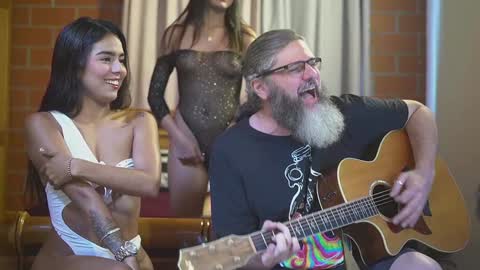 Cheesburger Jesus and whoever showed up. online show from 6, 3, 2025