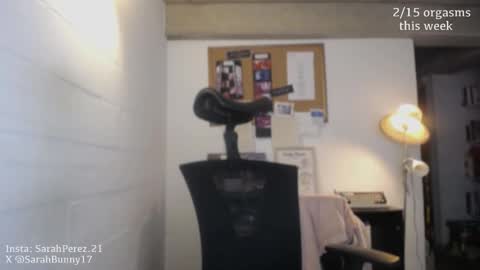 Snapshot of cherrybunny21 chatting on 12, 10, 2025 Sarah Prez online show from 12, 10, 2025
