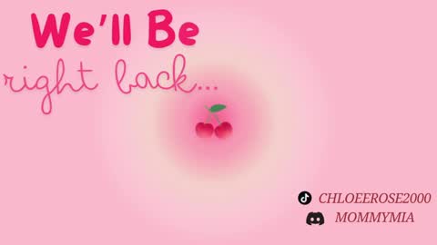 ChloeeRose online show from 1, 2, 2025