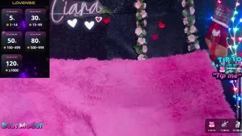 Snapshot of ciaraasweet chatting on 5, 12, 2024 Ciara online show from 5, 12, 2024