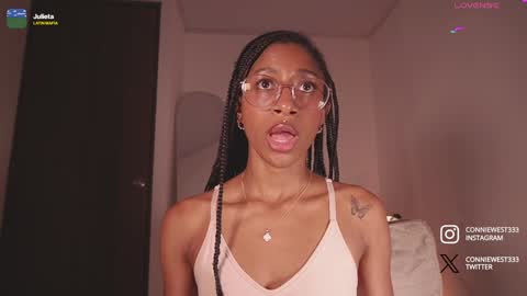 Snapshot of connie_west0 chatting on 8, 1, 2025   independent model online show from 8, 1, 2025