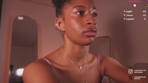 Snapshot of connie_west0 chatting on 18, 1, 2025   independent model online show from 18, 1, 2025