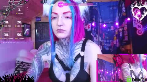 Snapshot of cybernekko chatting on 25, 12, 2024 Neko online show from 25, 12, 2024