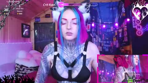 Snapshot of cybernekko chatting on 25, 12, 2024 Neko online show from 25, 12, 2024