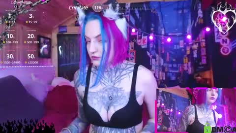 Snapshot of cybernekko chatting on 25, 1, 2025 Neko online show from 25, 1, 2025