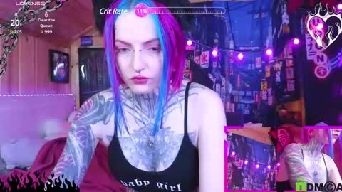 Snapshot of cybernekko chatting on 27, 1, 2025 Neko online show from 27, 1, 2025