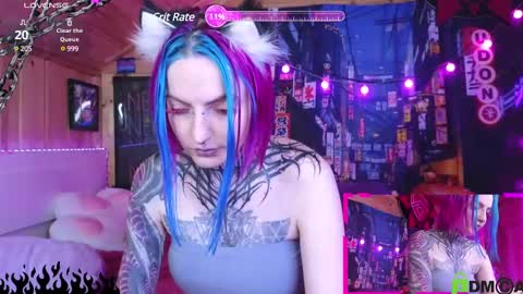 Snapshot of cybernekko chatting on 8, 2, 2025 Neko online show from 8, 2, 2025