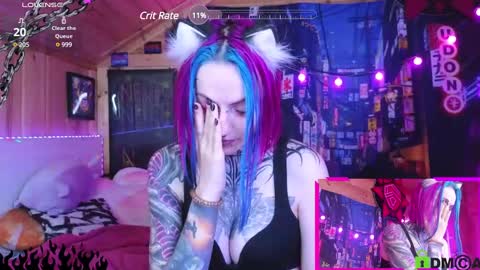 Snapshot of cybernekko chatting on 13, 2, 2025 Neko online show from 13, 2, 2025