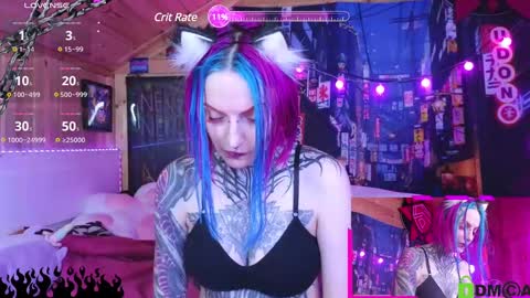 Snapshot of cybernekko chatting on 15, 2, 2025 Neko online show from 15, 2, 2025