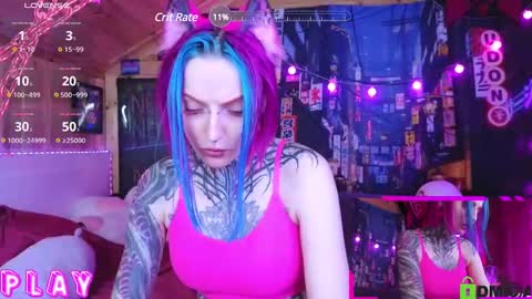 Snapshot of cybernekko chatting on 16, 2, 2025 Neko online show from 16, 2, 2025