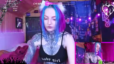 Snapshot of cybernekko chatting on 19, 2, 2025 Neko online show from 19, 2, 2025