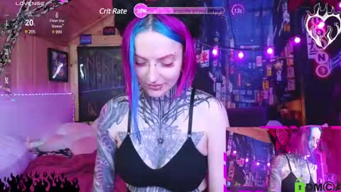 Snapshot of cybernekko chatting on 22, 2, 2025 Neko online show from 22, 2, 2025