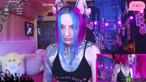 Snapshot of cybernekko chatting on 26, 2, 2025 Neko online show from 26, 2, 2025