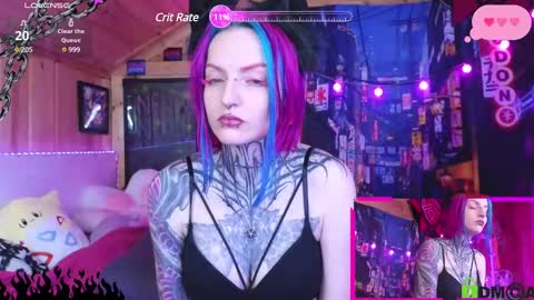 Snapshot of cybernekko chatting on 2, 3, 2025 Neko online show from 2, 3, 2025