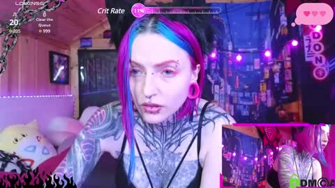 Snapshot of cybernekko chatting on 2, 3, 2025 Neko online show from 2, 3, 2025