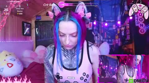 Snapshot of cybernekko chatting on 5, 3, 2025 Neko online show from 5, 3, 2025