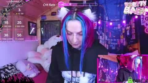 Snapshot of cybernekko chatting on 7, 3, 2025 Neko online show from 7, 3, 2025