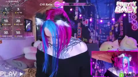 Snapshot of cybernekko chatting on 18, 10, 2025 Neko online show from 18, 10, 2025